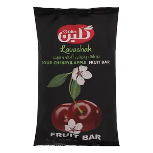 لواشک پذیرایی با طعم آلبالو و سیب گلین - 250 گرم