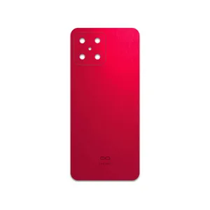 MAHOOT Matte-Warm-Red Cover Sticker for Honor X8
