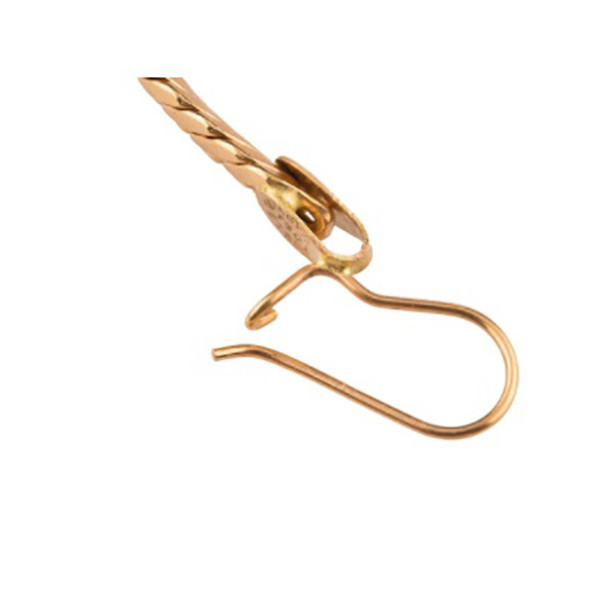 گوشواره طلا 18 عیار زنانه دوست خوب مدل dk457