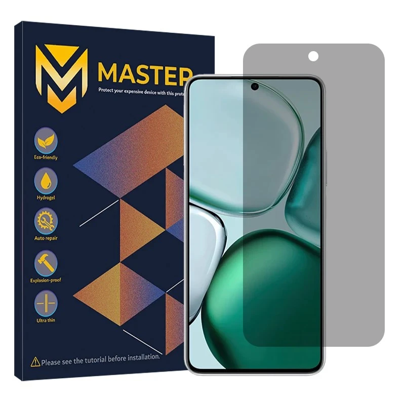 محافظ صفحه نمایش حریم شخصی مستر مدل هیدروژلی مناسب برای گوشی موبایل آنر X9c Smart