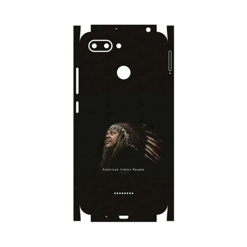 برچسب پوششی ماهوت مدل Portrait of an Indian Man-FullSkin مناسب برای گوشی موبایل شیائومی Redmi 6