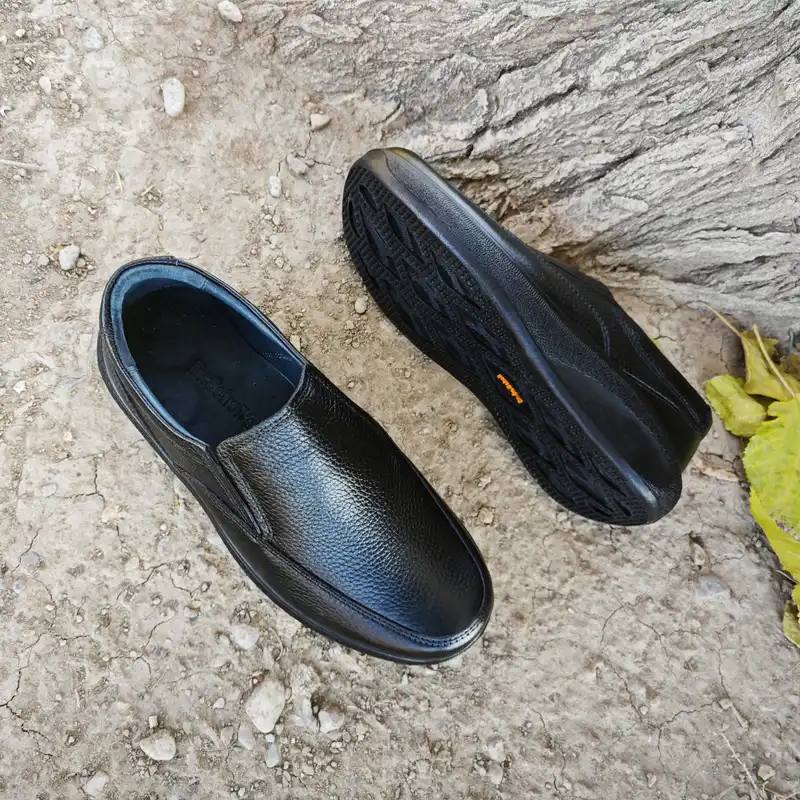 کفش طبی مردانه دکتر شولز مدل Official رنگ مشکی