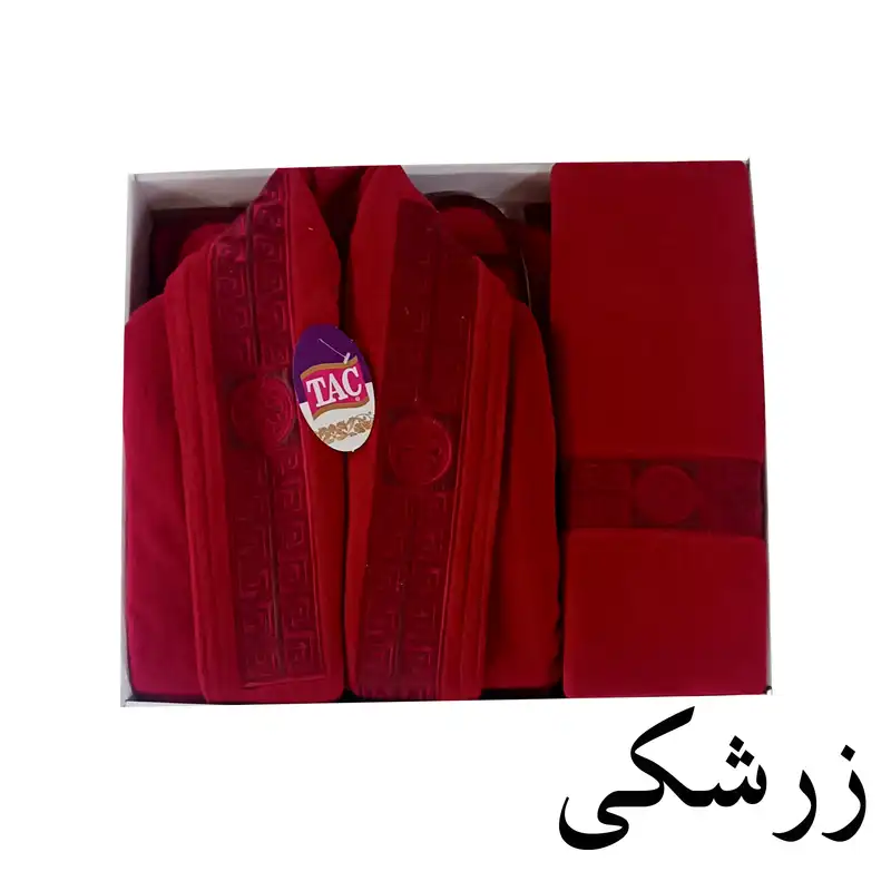 سرویس حوله پالتویی 4 تکه تاچ مدل هیرو