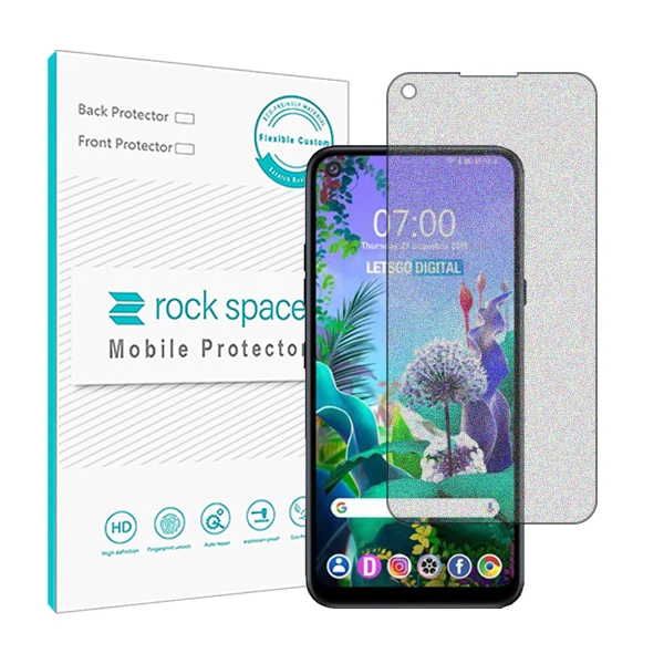 محافظ صفحه نمایش مات راک اسپیس مدل HyMTT مناسب برای گوشی موبایل ال جی Q70