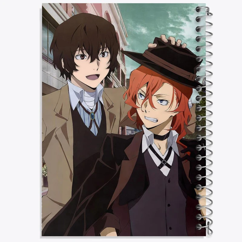 دفتر لیست خرید 50 برگ خندالو طرح دازای اوسامو انیمه سگ های ولگرد بانگو کد 13674