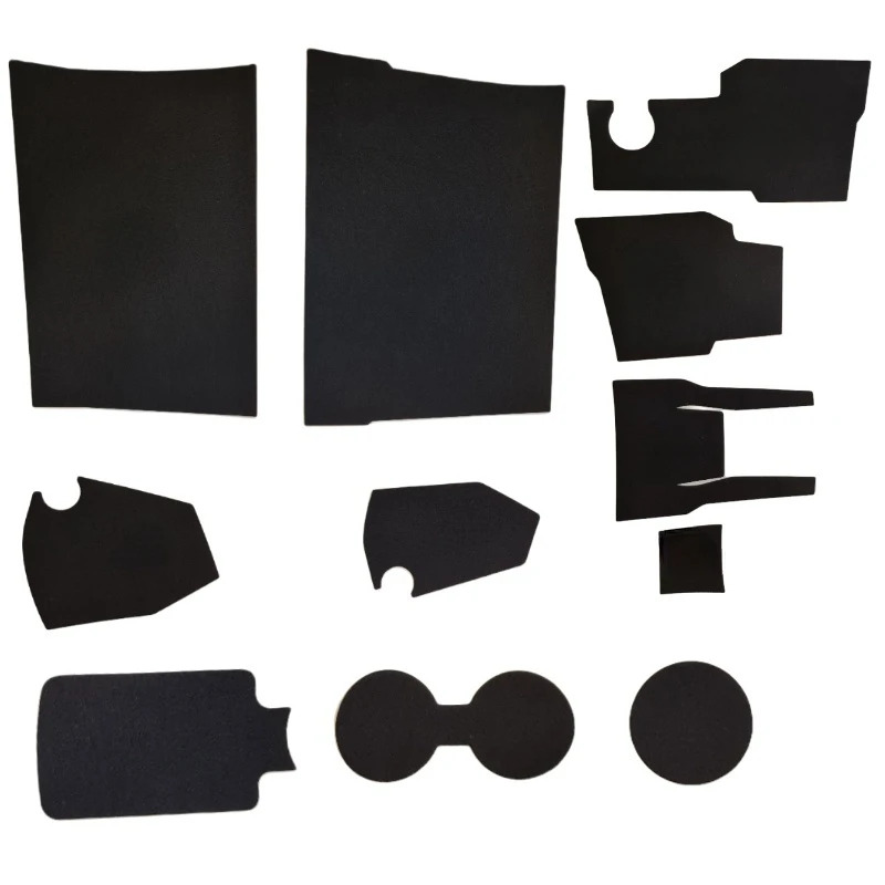برچسب پوششی سطوح پلاستیکی تریم داخلی خودرو مدل TIGGO 8 PRO / MAX بسته ۱۱ عددی