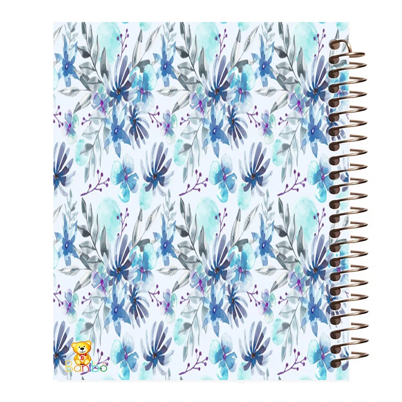 دفتر نقاشی 50 برگ بانیبو مدل گل کد 408