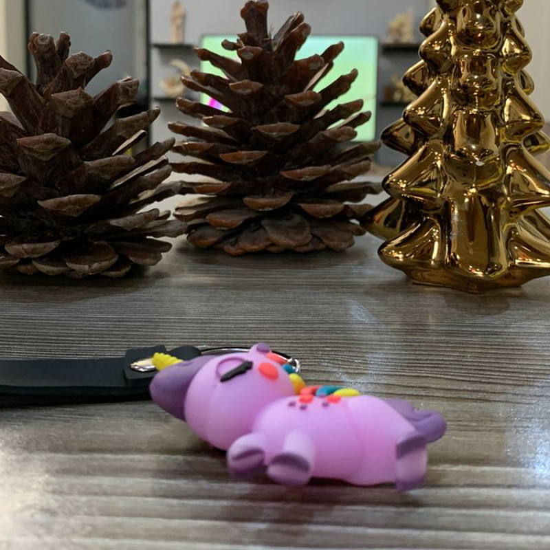 جاکلیدی دخترانه مدل سیلیکونی یونیکورن بالدار کد540