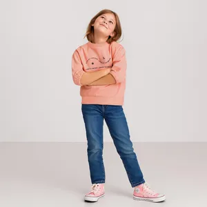 سویشرت دخترانه مادر مدل مهتاب رنگ گلبهی