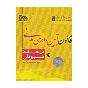 کتاب قانون آیین دادرسی مدنی در جامه نمودار اثر بهزاد رئیسی نافچی انتشارات مکتوب آخر
