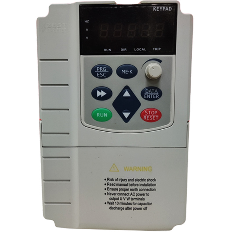 اینورتر سه فاز زست مدل ZEST-ZD200-004G-4 ظرفیت 4 کیلووات اینورتر سه فاز زست مدل ZEST-ZD200-004G-4 ظرفیت 4 کیلووات