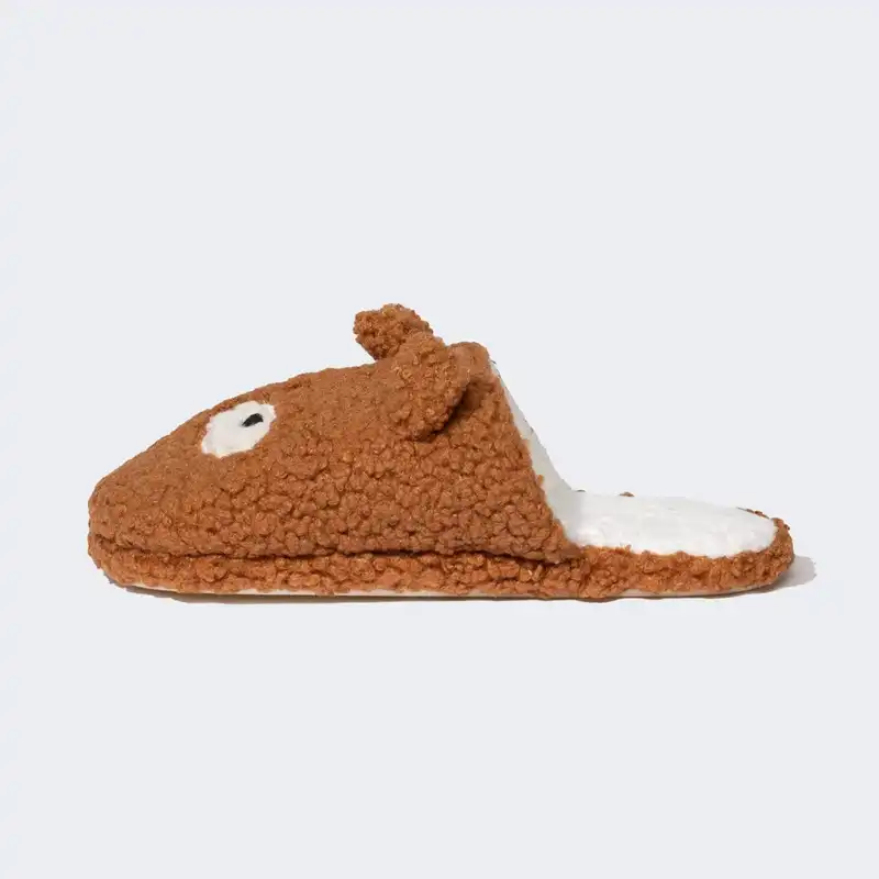 دمپایی حوله‌ای دفکتو مدل Teddy Bear