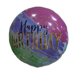 بادکنک فویلی مدل happy birthday کد p01