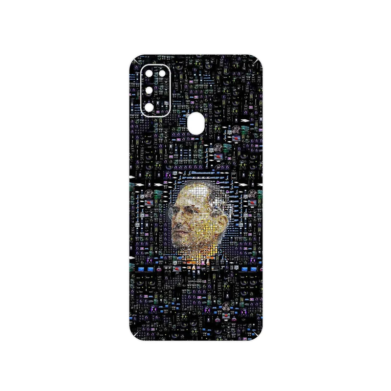 برچسب پوششی ماهوت مدل Collage of Steve Jobs 2 مناسب برای گوشی موبایل سامسونگ Galaxy M30s