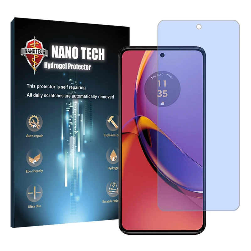 محافظ صفحه نمایش ضد اشعه آبی نانو تک مناسب برای گوشی موبایل موتورولا Moto G84