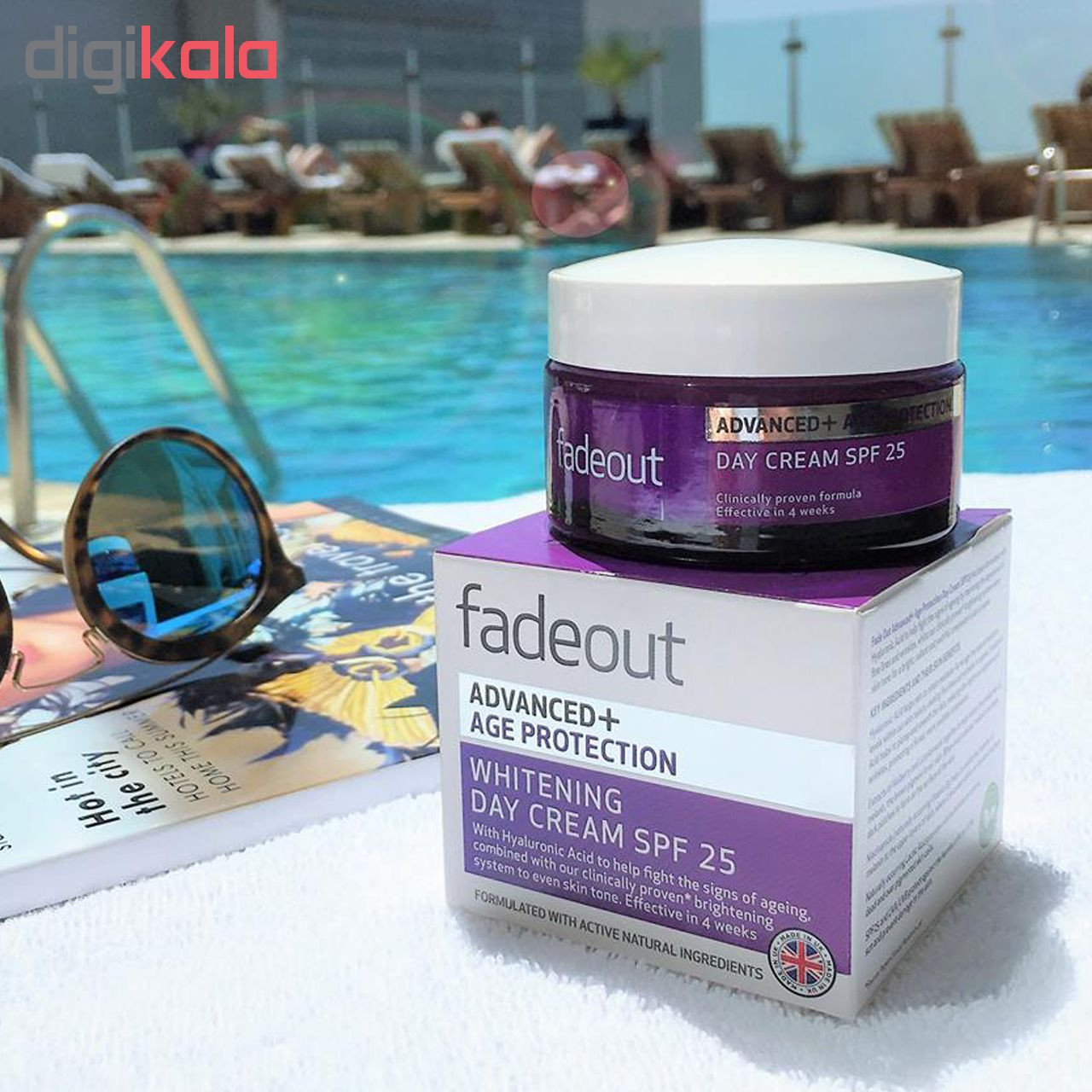 کرم ضد چروک روز فیداوت با SPF25 مدل WHITENING حجم 50 میلی لیتر کرم ضد چروک روز فیداوت با SPF25 مدل WHITENING حجم 50 میلی لیتر