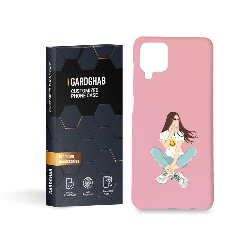 کاور گارد قاب مدل دخترانه مناسب برای گوشی موبایل سامسونگ Galaxy A12
