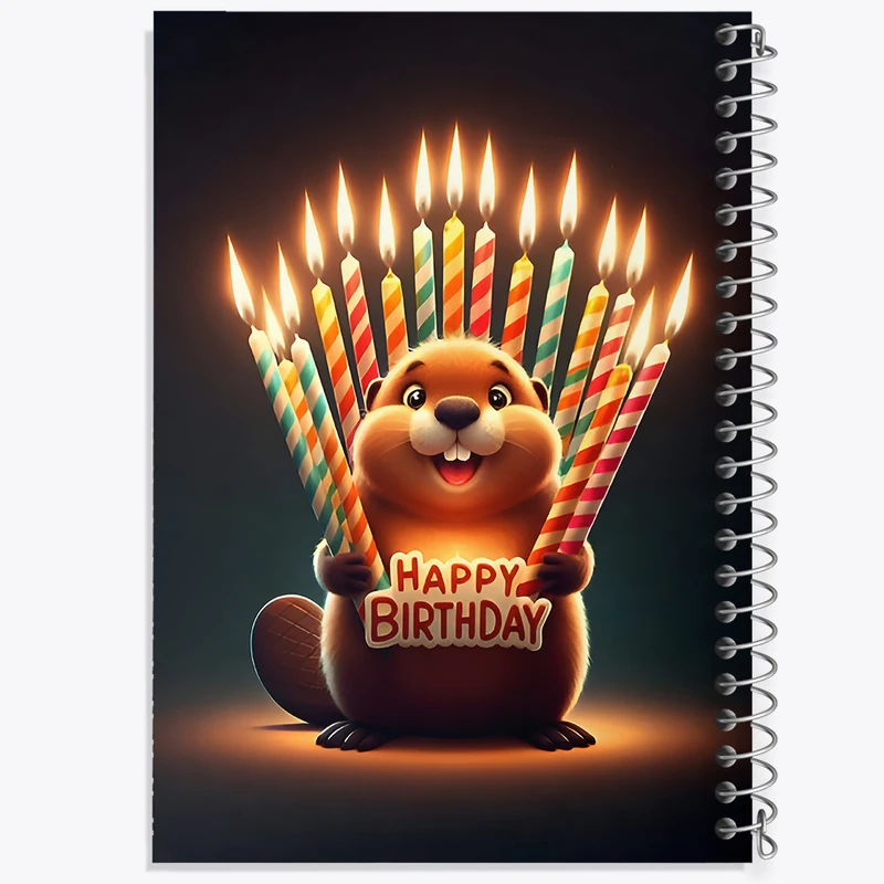 دفتر لیست خرید 50 برگ خندالو طرح تولدت مبارک کد F6543