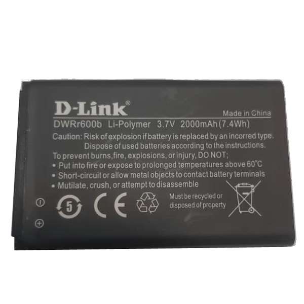 باتری لیتیومی دی لینک مدلDWRr600b مناسب برای مودم قابل حمل دی لینک DWR-932c باتری لیتیومی دی لینک مدلDWRr600b مناسب برای مودم قابل حمل دی لینک DWR-932c