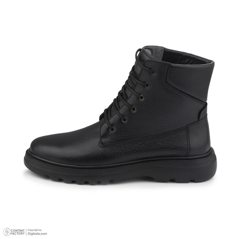 نیم بوت مردانه چرم مشهد مدل J6230-001