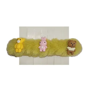 کش مو دخترانه مدل پولیش پیکسل دار کد 1