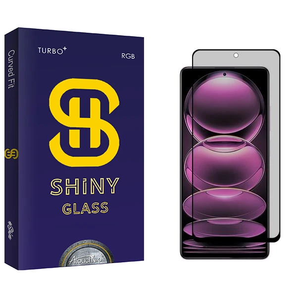 محافظ صفحه نمایش حریم شخصی آتوچبو مدل Shiny مناسب برای گوشی موبایل شیائومی Redmi Note 12 Pro Plus