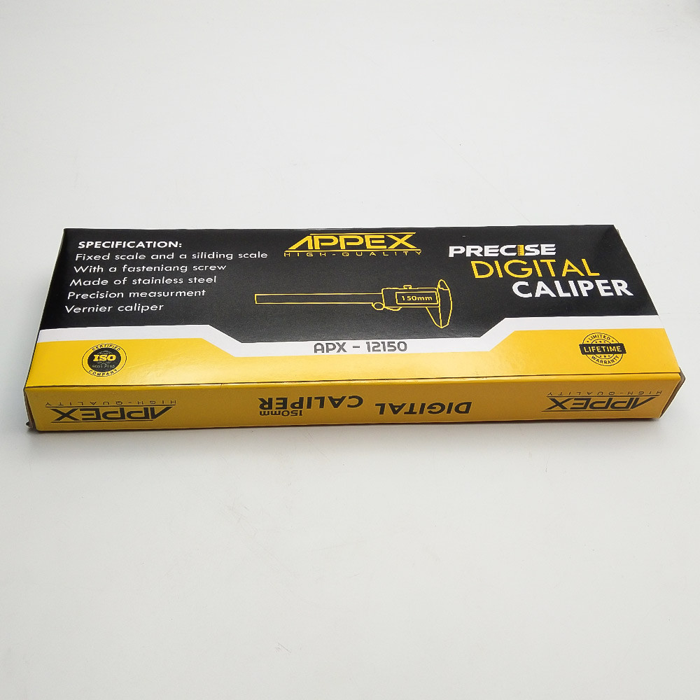 کولیس دیجیتال اپکس کد A-12150 گستره 0-150 میلی متر