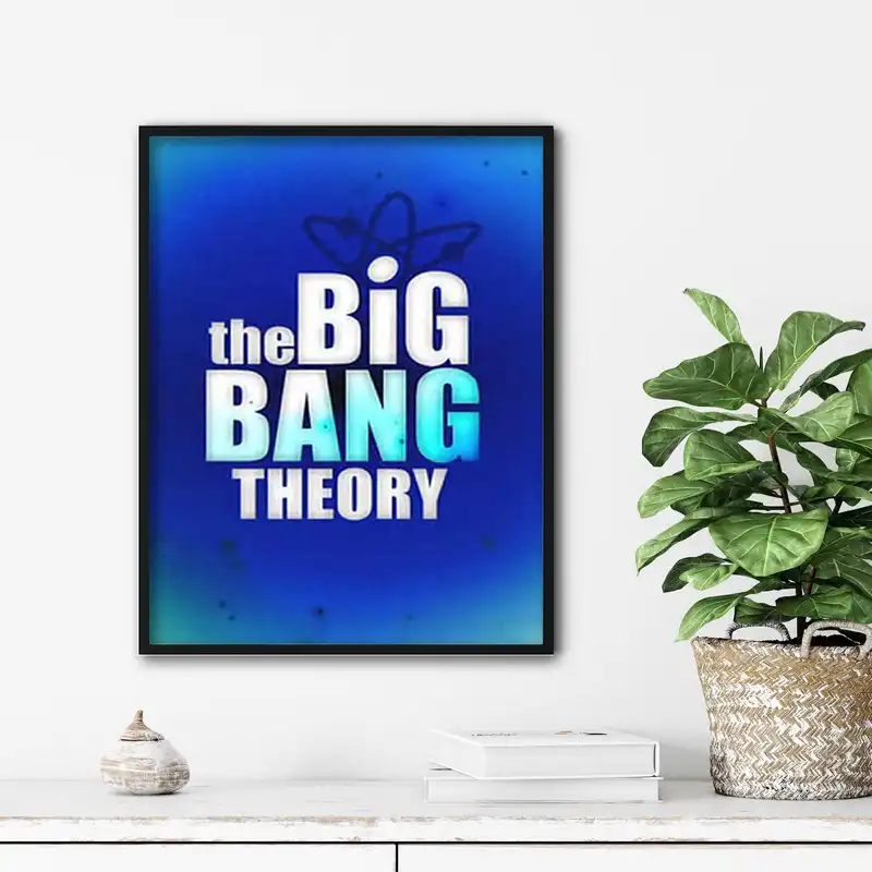 تابلو آتریسا طرح سریال big bang theory مدل ATB005