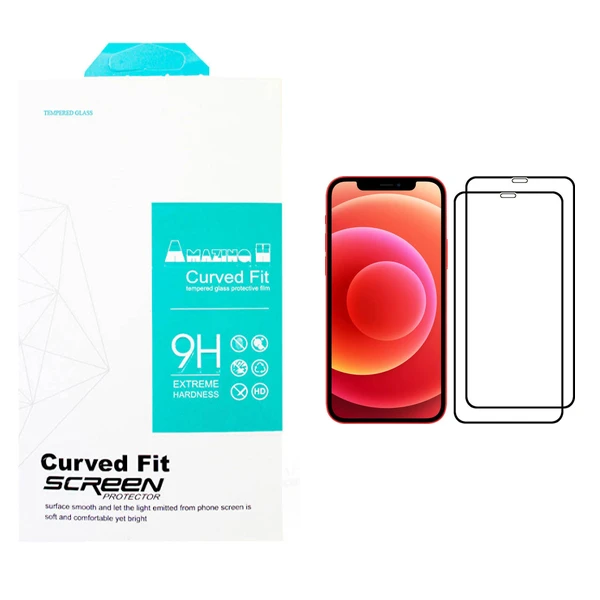 محافظ صفحه نمایش مدل AMAZING مناسب برای گوشی موبایل اپل iPhone 12 Pro Max بسته دو عددی