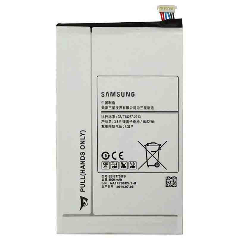 باتری تبلت مدل EB-BT705FBE ظرفیت 4900 میلی آمپر ساعت مناسب برای تبلت سامسونگ Galaxy Tab S 8.4 SM