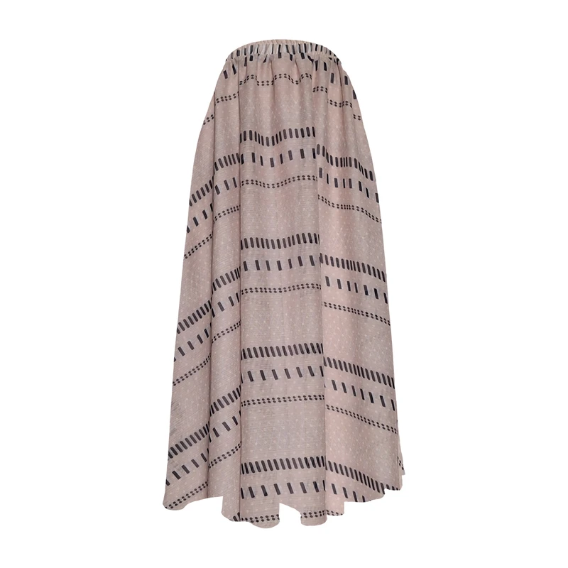 دامن کلوش زنانه مدل H16 رنگ صورتی