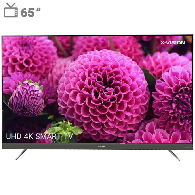 تلویزیون ال ای دی هوشمند ایکس ویژن مدل 65XTU845 سایز 65 اینچ به همراه اشتراک یکساله فیلیمو