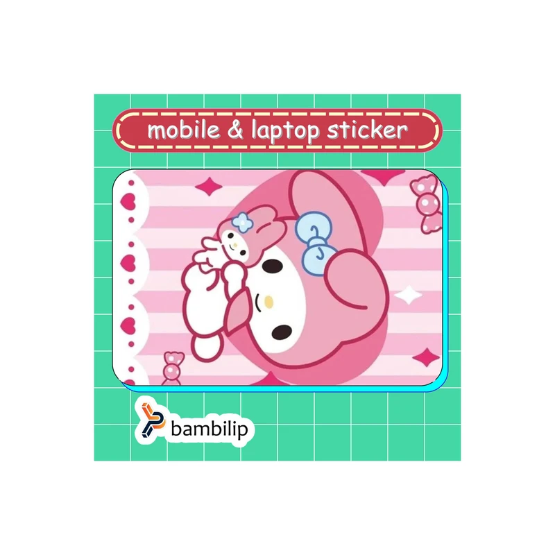 استیکر بامبیلیپ مدل کارت عابر طرح ملودی کد 8706175