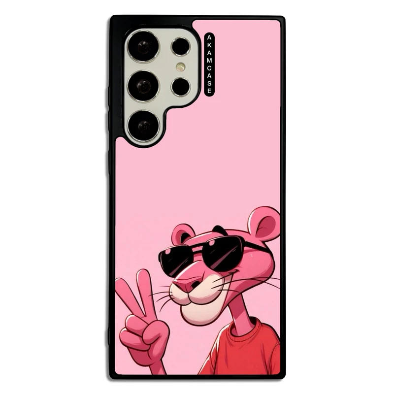 کاور آکام مدل AMC-WSGS23U-PINK PANTHER9 مناسب برای گوشی موبایل سامسونگ Galaxy S23 Ultra