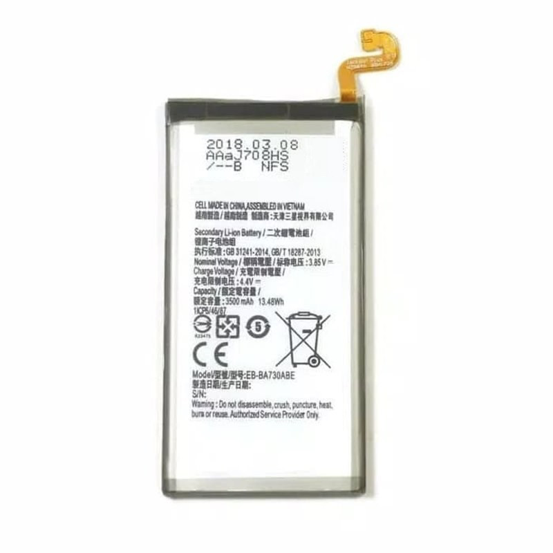 باتری موبایل مدل BA730ABE ظرفیت 3500 میلی آمپر ساعت مناسب برای گوشی موبایل سامسونگ Galaxy A8 PLUS