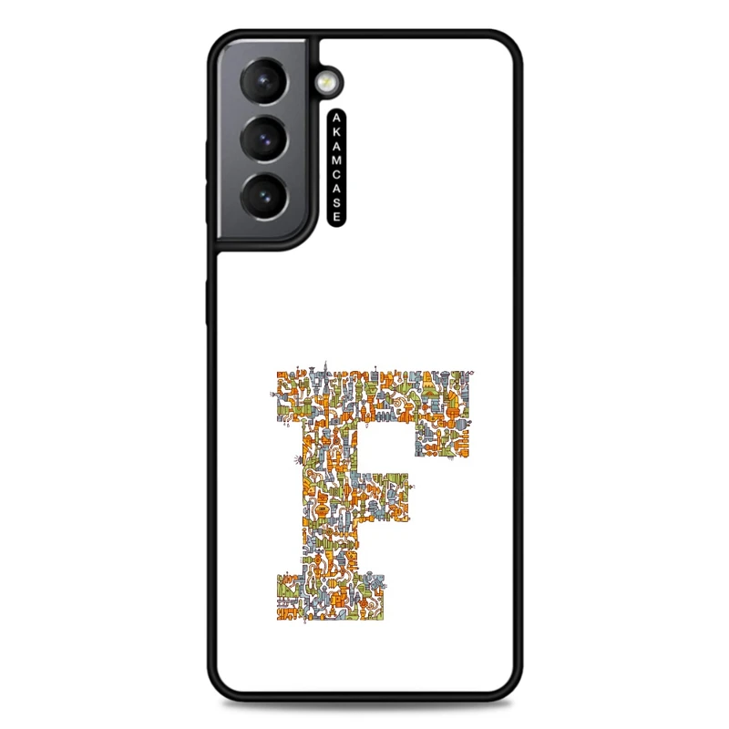 کاور آکام مدل AMC-WSGS21-ALPHADOODLEBET-6 مناسب برای گوشی موبایل سامسونگ Galaxy S21