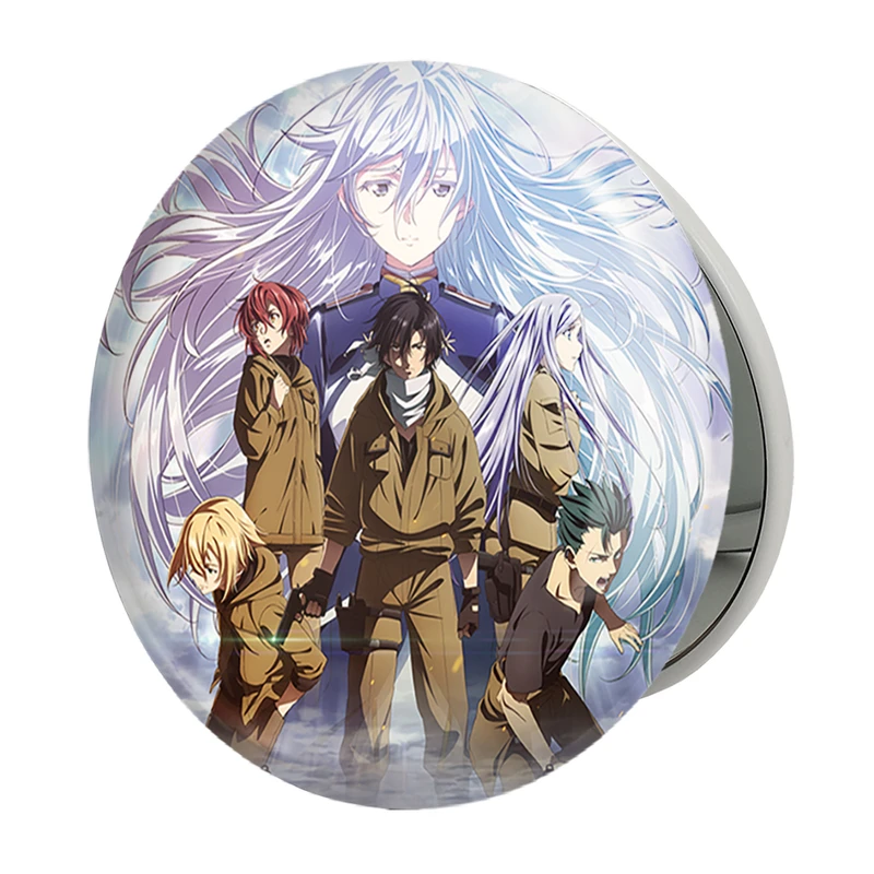 آینه جیبی خندالو طرح انیمه 86 مدل تاشو کد 33805