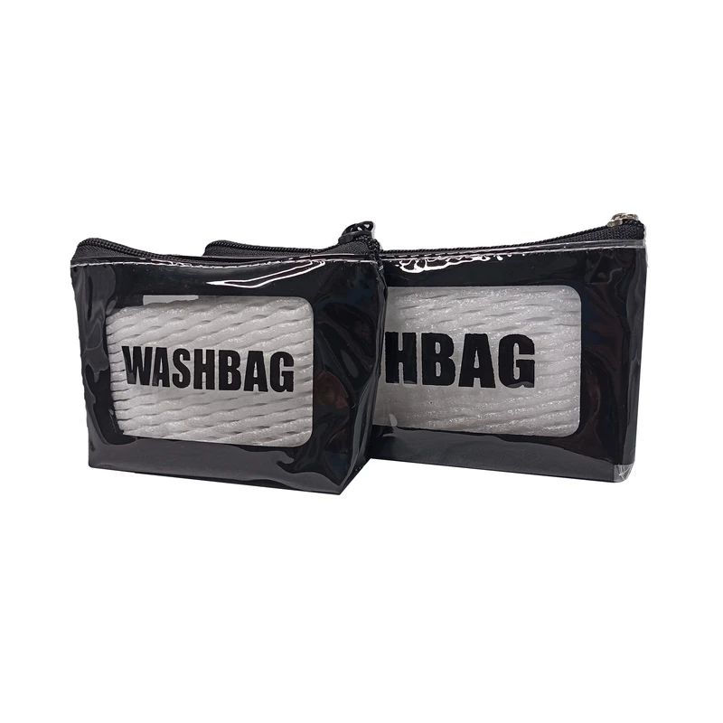 کیف لوازم آرایش و گریم زنانه wash bag مجموعه ۲ عددی 