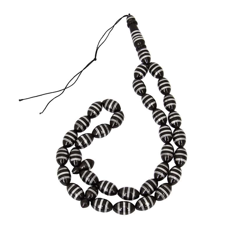 تسبیح بازرگانی میلادی مدل نقطه کوبی کد T_372