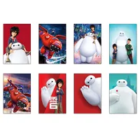 پوستر کارنیکا طرح قهرمان بزرگ ۶ Big Hero 6 کد 23757 مجموعه 8 عددی