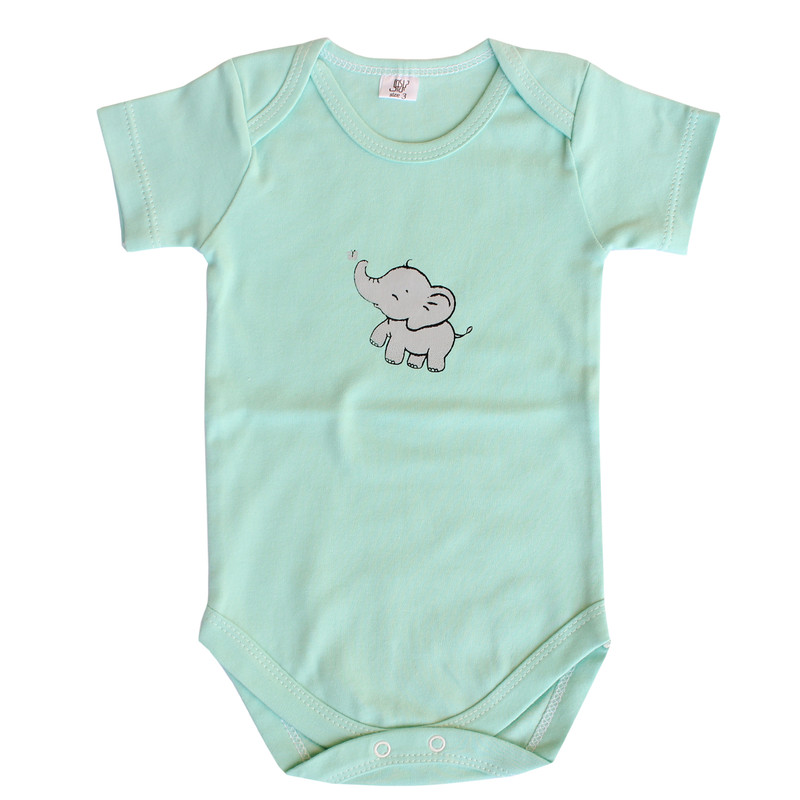 بادی نوزادی نیل کوک مدل Happy Elephant کد 01