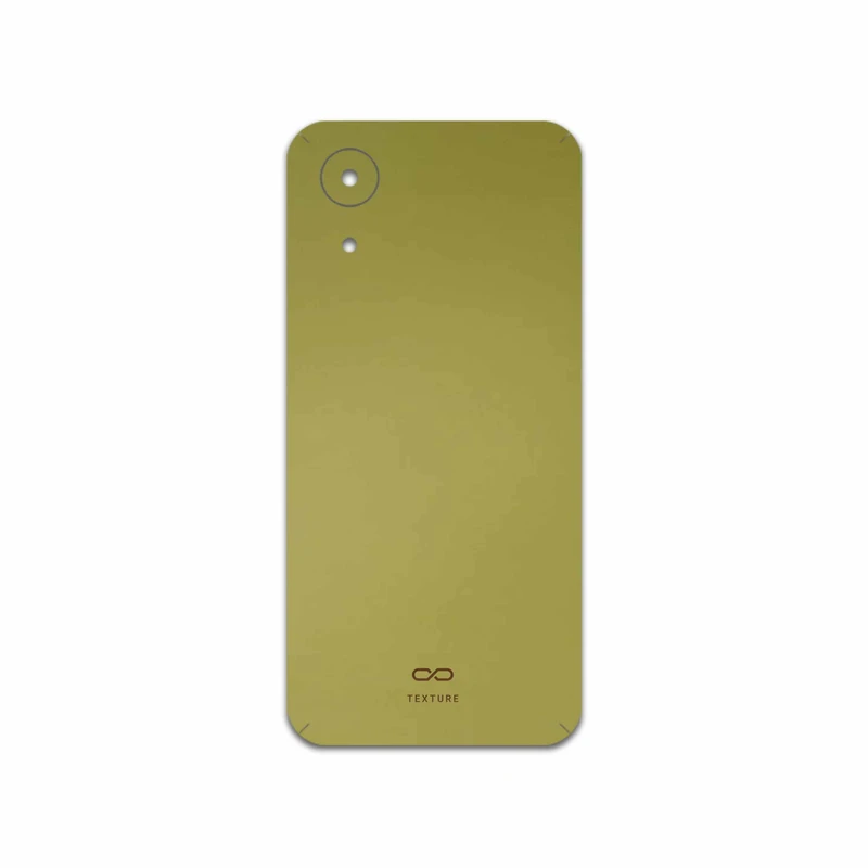 برچسب پوششی ماهوت مدل Matte-Gold مناسب برای گوشی موبایل سامسونگ Galaxy A03 Core