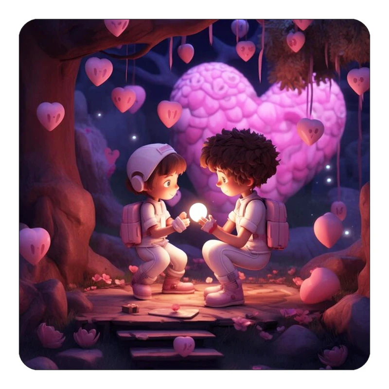 مگنت کاکتی مدل عاشقانه کد mp12450