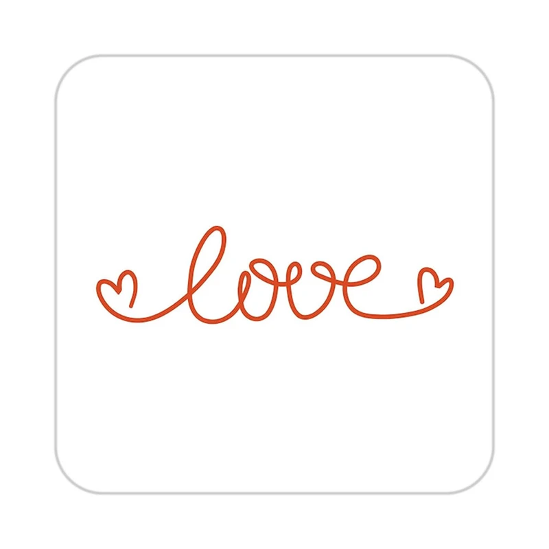 زیر لیوانی کاکتی طرح عاشقانه مدل mp38858