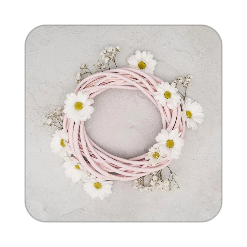 زیر لیوانی کاکتی طرح گل مدل mp17009