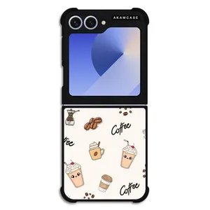 AKAM AMC-WSGZFLIP6-COFFEE-5 Cover For Samsung Galaxy Z Flip 6
