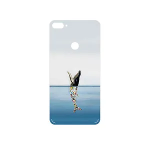 MAHOOT Collage of Sea Trash Cover Sticker for HTC Desire 12 Plus