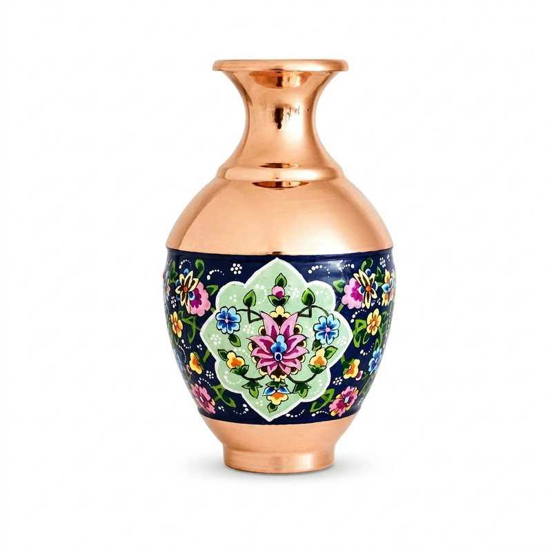 ست هدیه نگارستان نيلی مدل مس و پرداز کد JR-blu15