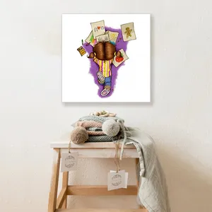 تابلو شاسی کودک مدل دانش آموز دختر کد 676