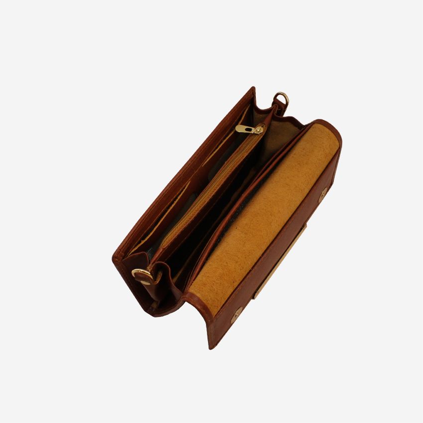 کیف رودوشی زنانه چرم آرا مدل z051 کد 2 -  - 39